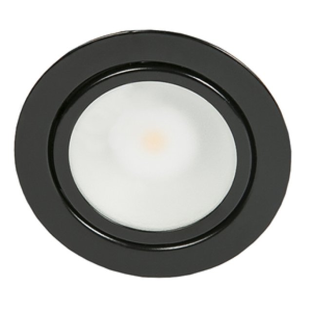 N 5020 COB LED NE 3,3W WW INCASSO MOBILI NERO 