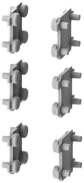 8PQ1204-4BA05 KIT FIS.SERIE QUADRI 