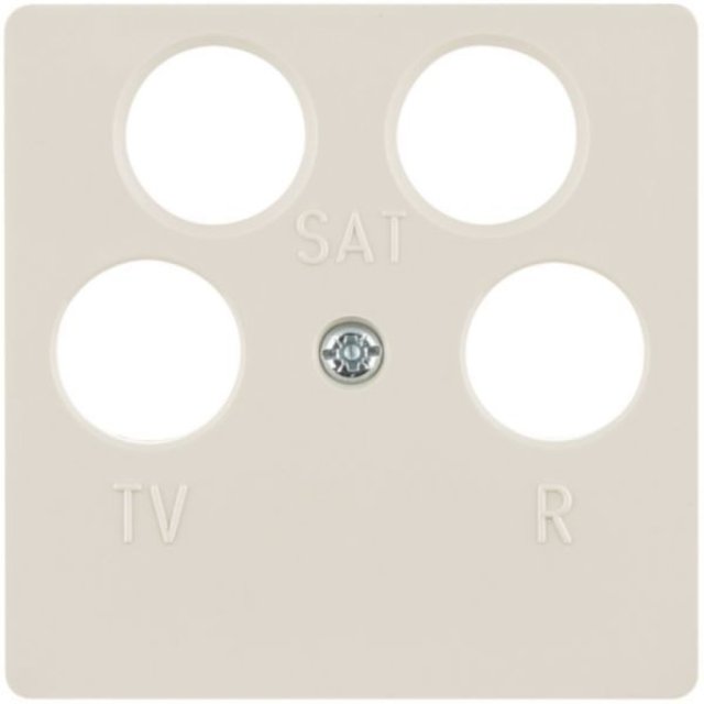 B.1/B.3 WEISS ZENTRALPLATTE SAT/TV 