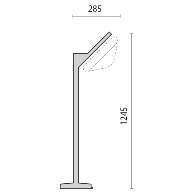 8137 SW 33 MINI M1 MAST MIT 1 ARM 