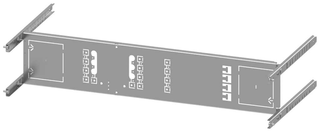 8PQ6000-8BA02 800x150 KIT MONTAGGIO 3VA11ORIZ 