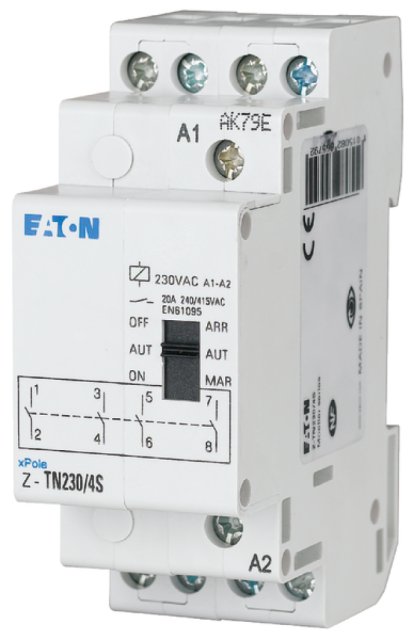 Z-TN230/4S REL +I-AUT-O CONTATTORE 230V 4NA 