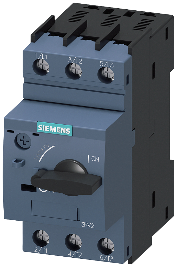 Siemens 3RV2011-0GA20; Motorschutzschalter 0,45-0,63A; S00; Federzuganschluß 