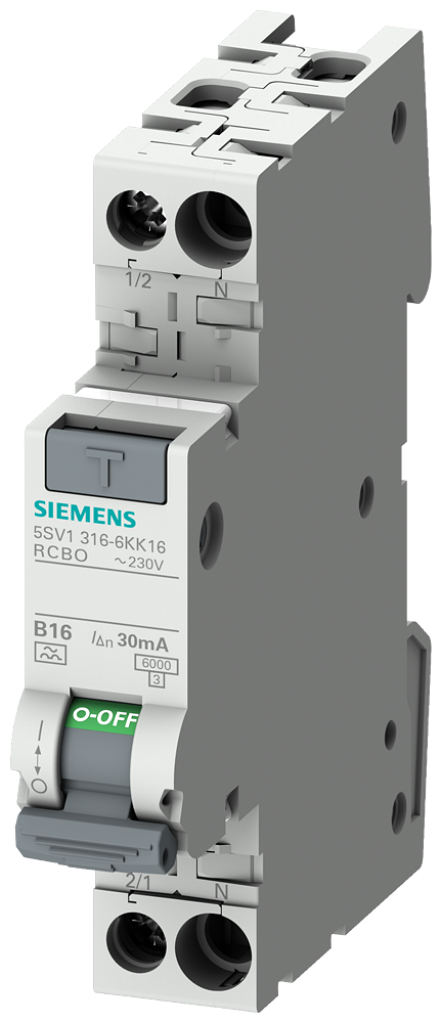 Interruttore magnetotermico differenziale FI Hager 4P C 16A 300mA tipo A  6kA